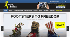 Desktop Screenshot of ipadsforsoldiers.org